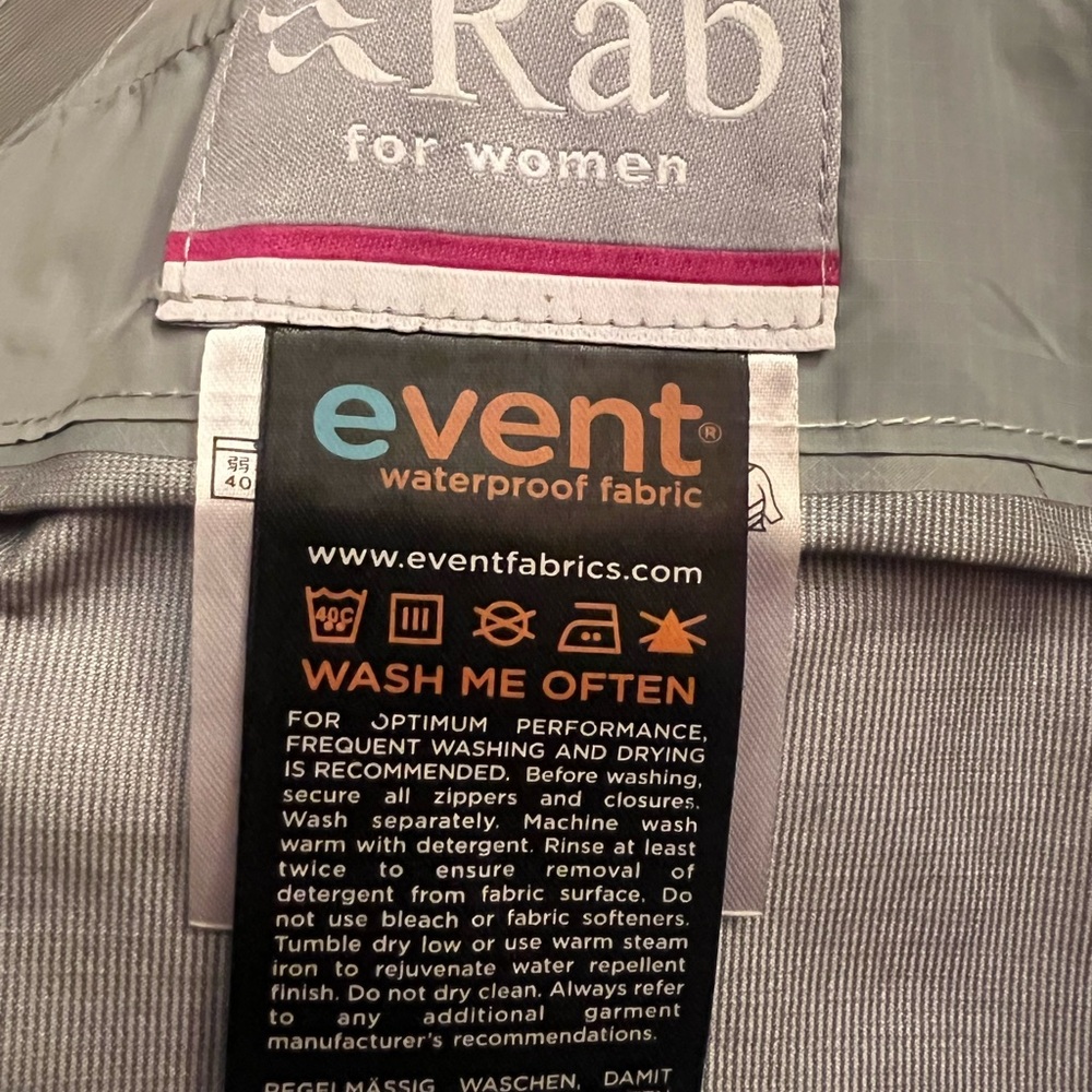 Rab Women's Raincoat - Picture 7 of 7